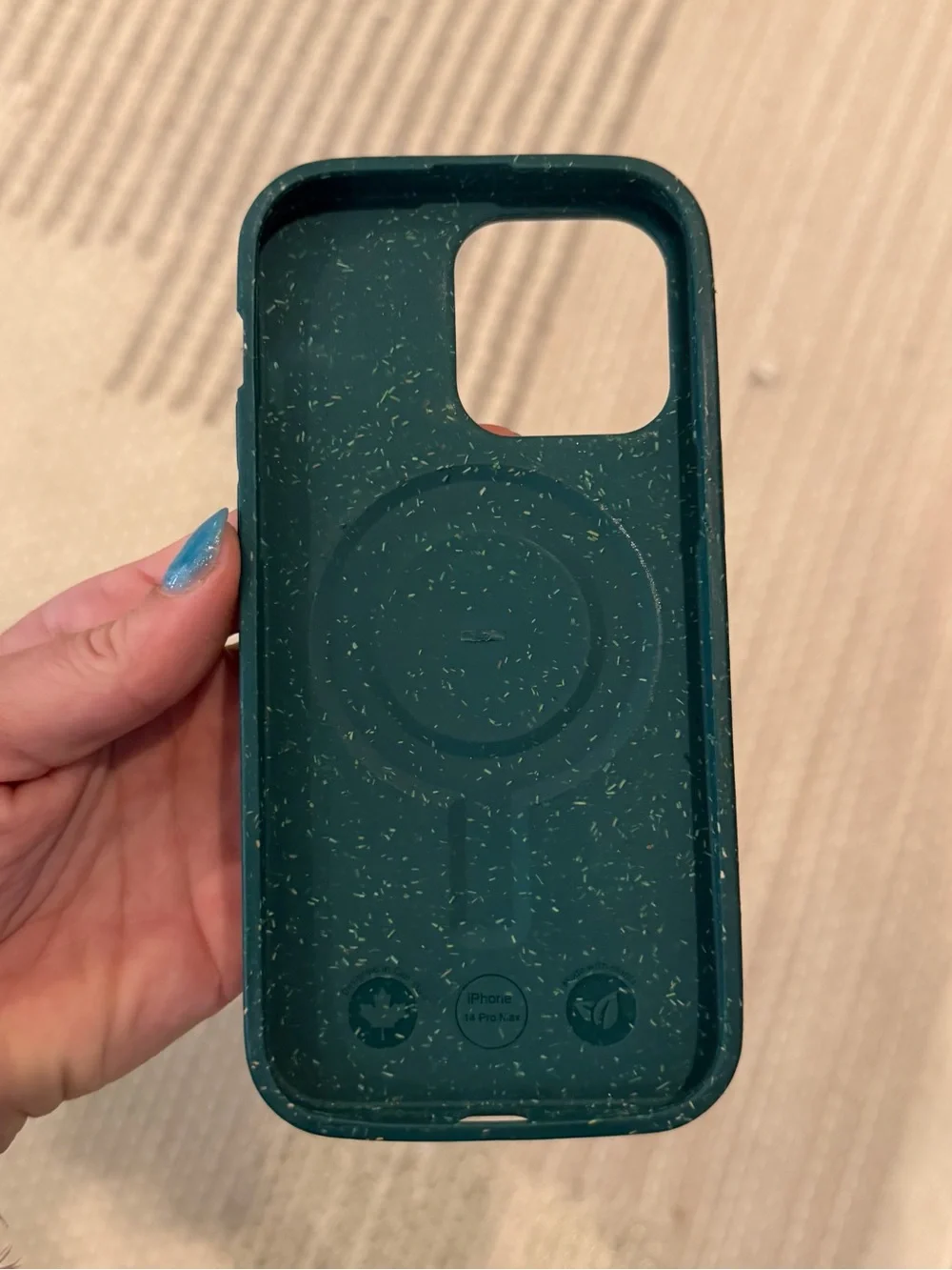 Pēla Green Eco-Friendly iPhone 14 Max Pro Case